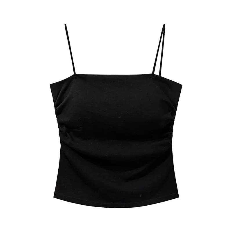 양성 이야기 아름다움 뒤로 브래지어 하나 벨트 가슴 패드 캐미솔 여름 인사이드 가져 가라. 슬림해 보이는 핫걸 맨위 이미지 3