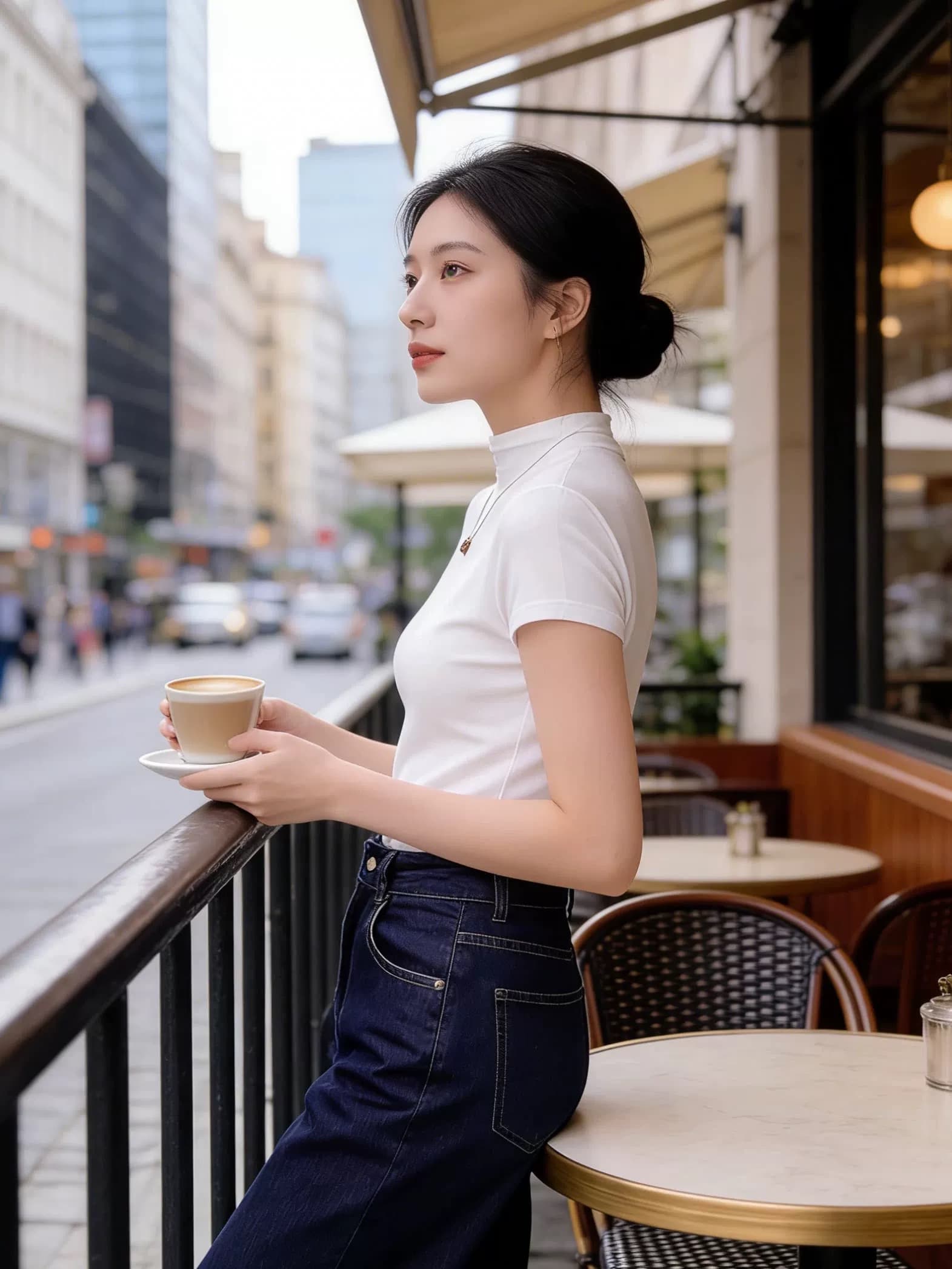 품격 반하이넥 검정색 반팔 티셔츠 여성 2025 년 여름 새로운 타이트 핫걸 t 긍정적 인 어깨 몸매 가꾸기 맨위 여성 이미지 4