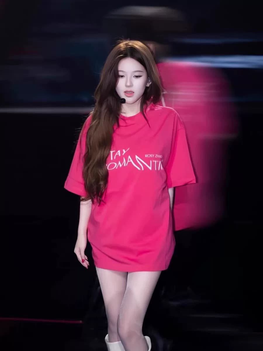 한국 스타일 ins 패션 작은 대중 알파벳 프린트 디자인 센스 라운드 넥 몸매 가꾸기 슬림해 보이는 다용도 캐주얼 Chic 티셔츠 여성 상세 이미지 1