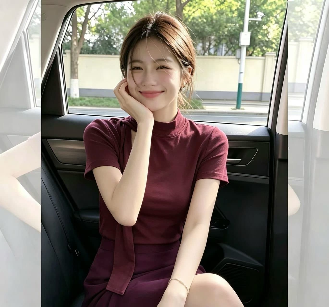 여름 자이언트 잘 생긴 ~ 중 검정색 홀로우 아웃 리본 긍정적 인 어깨 반팔 티셔츠 여성 고유 한 아름다운 아니요 명중 섹션 아름다운 맨위 상세 이미지 2