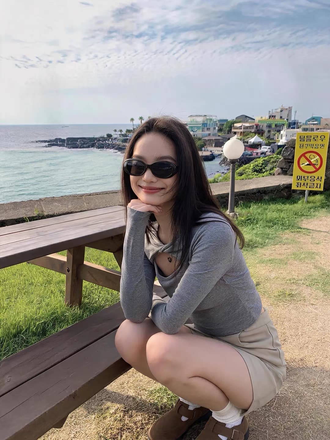 디자인 센스 높음 폭탄 기본 셔츠 여성 긴 소매 의류 나만의 것을 가져와 라. 가슴 패드 무료 착용 bra 가을 수 있습니다. 인사이드 가져 가라. 외출용 핫걸 맨위 상세 이미지 6