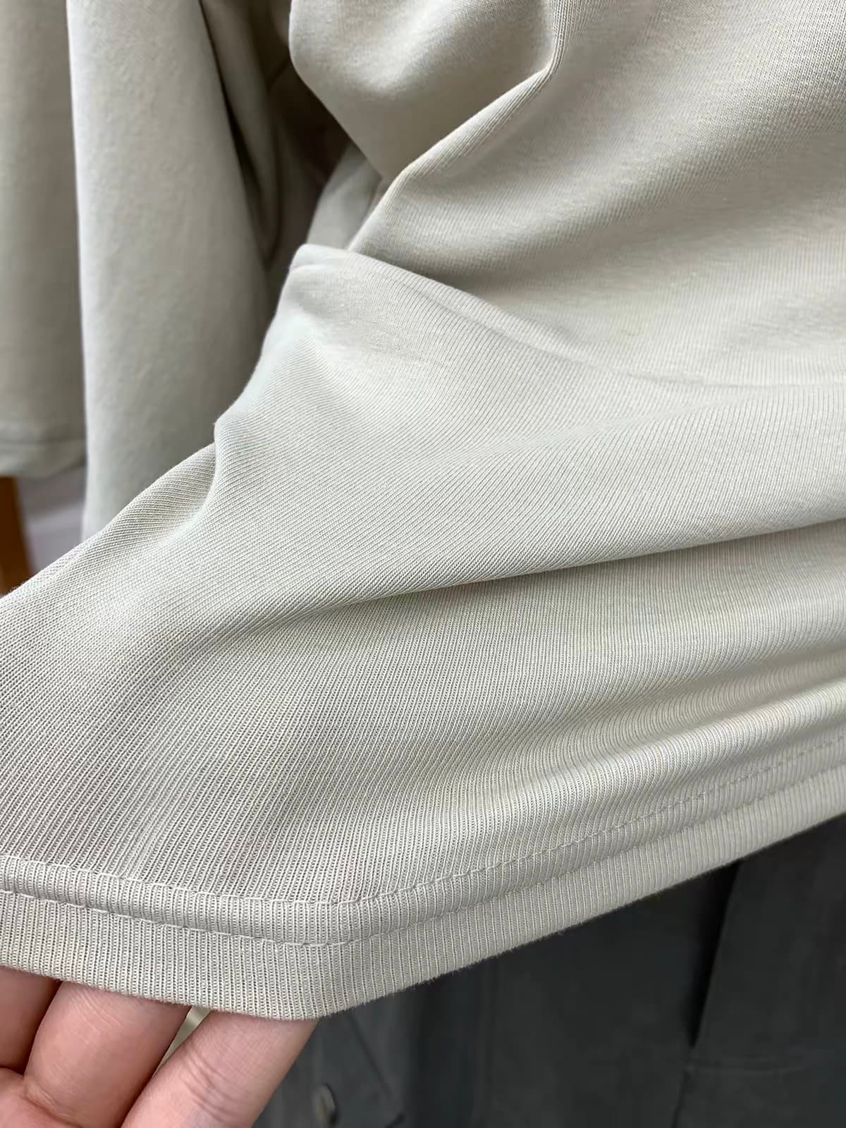 한 부서 익스트림 제인 순수한 욕망 바람 박쥐 7부 소매 티셔츠 이른 가을 신제품 여성 의류 허리 수축 슬림해 보이는 품격 비스듬한 어깨 의류 이미지 2