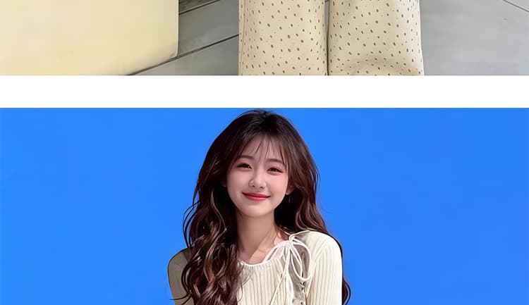 2026 봄 새로운 개성 도트 무늬 루즈핏 임산부 캐주얼 멜빵 바지 스트라이프 맨위 상세 이미지 44