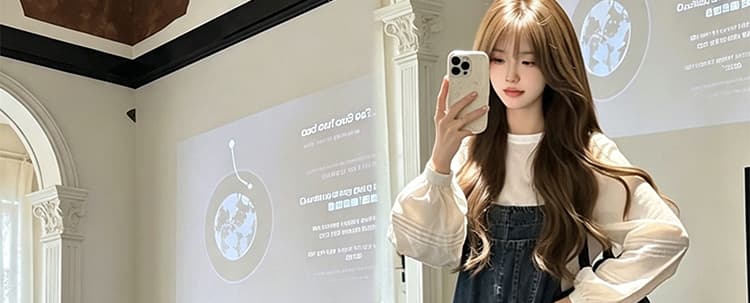 2026 가을 새로운 임산부 섹션 루즈핏 넓은 다리 데님 멜빵 바지 순면 버블 긴팔 맨위 상세 이미지 30
