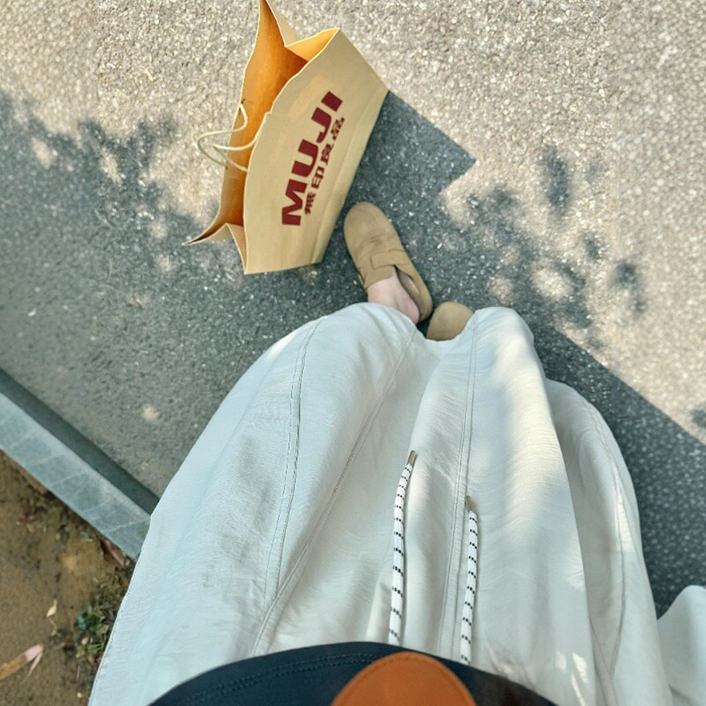 작은 키 워크웨어 치마 가을 얇은 스타일 여성 속도 건조한 2026 새로운 한 마디 호박 반신 꽃밭 치마 트렌디 상세 이미지 8