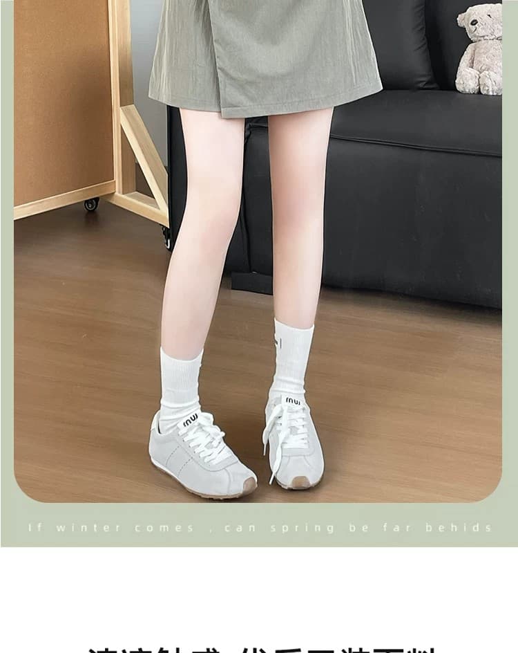 3 차원 허리 얼음 실크 야마모토 미니 스커트 여성 여름 얇은 새로운 캐주얼 운동 워크웨어 치마바지 반신 스커트 상세 이미지 4