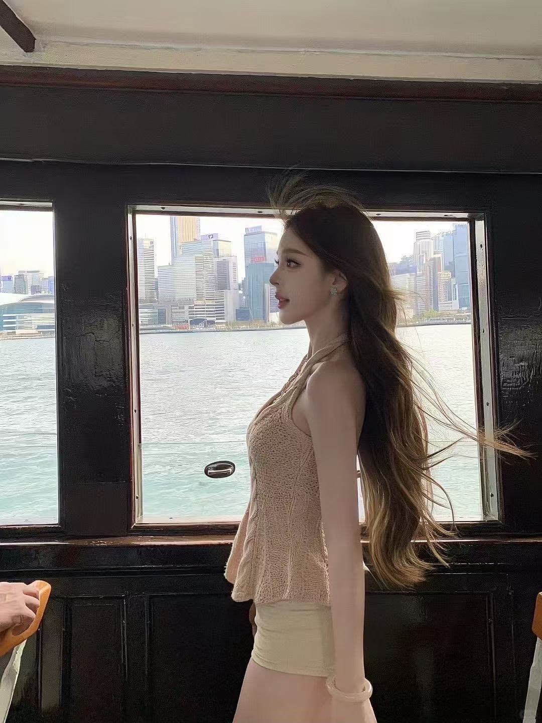 만약 언어 맞춤 첫사랑 보여주기 지혜 행침 목 꽈배기 질감 작은 a 맨위 순수한 욕망 섹시함 품격 작은 슬링 인사이드 가져 가라. 상세 이미지 4