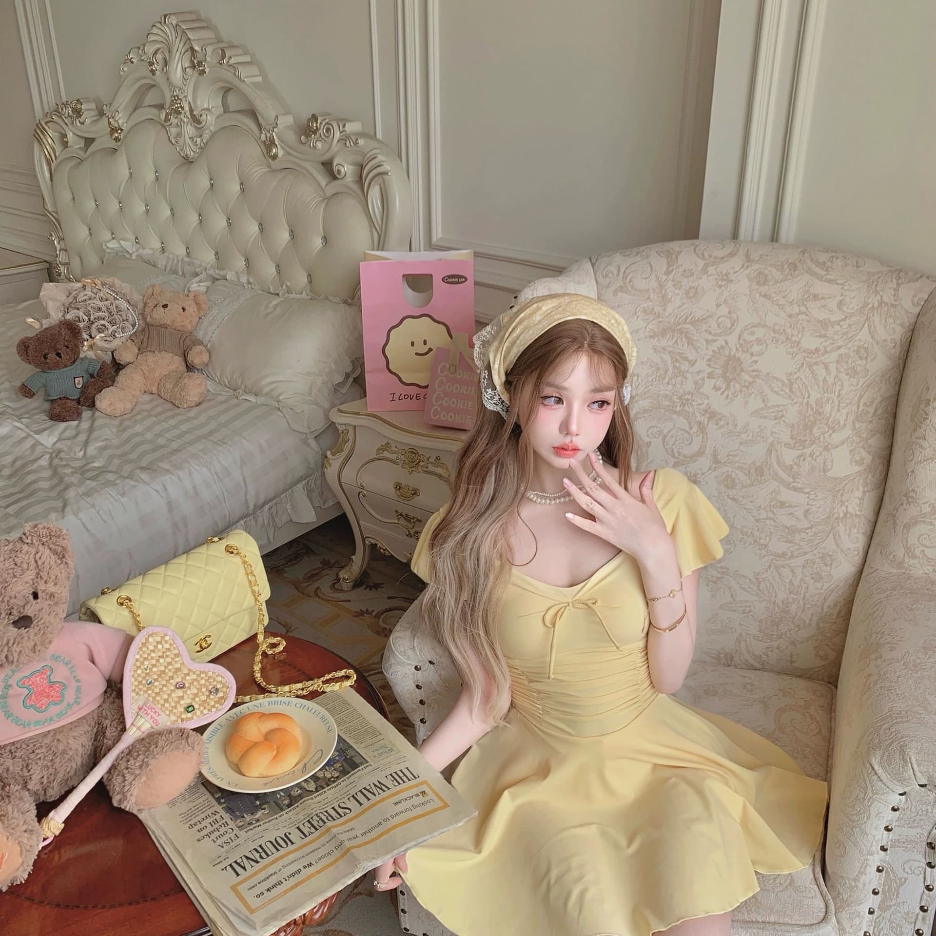 2025 새로운 올인원 온천 수영복 여성 슬림해 보이는 보수당의 표지 배 치마 스타일 고급 센스 작은 가슴 모으다 휴가 수영복 상세 이미지 2