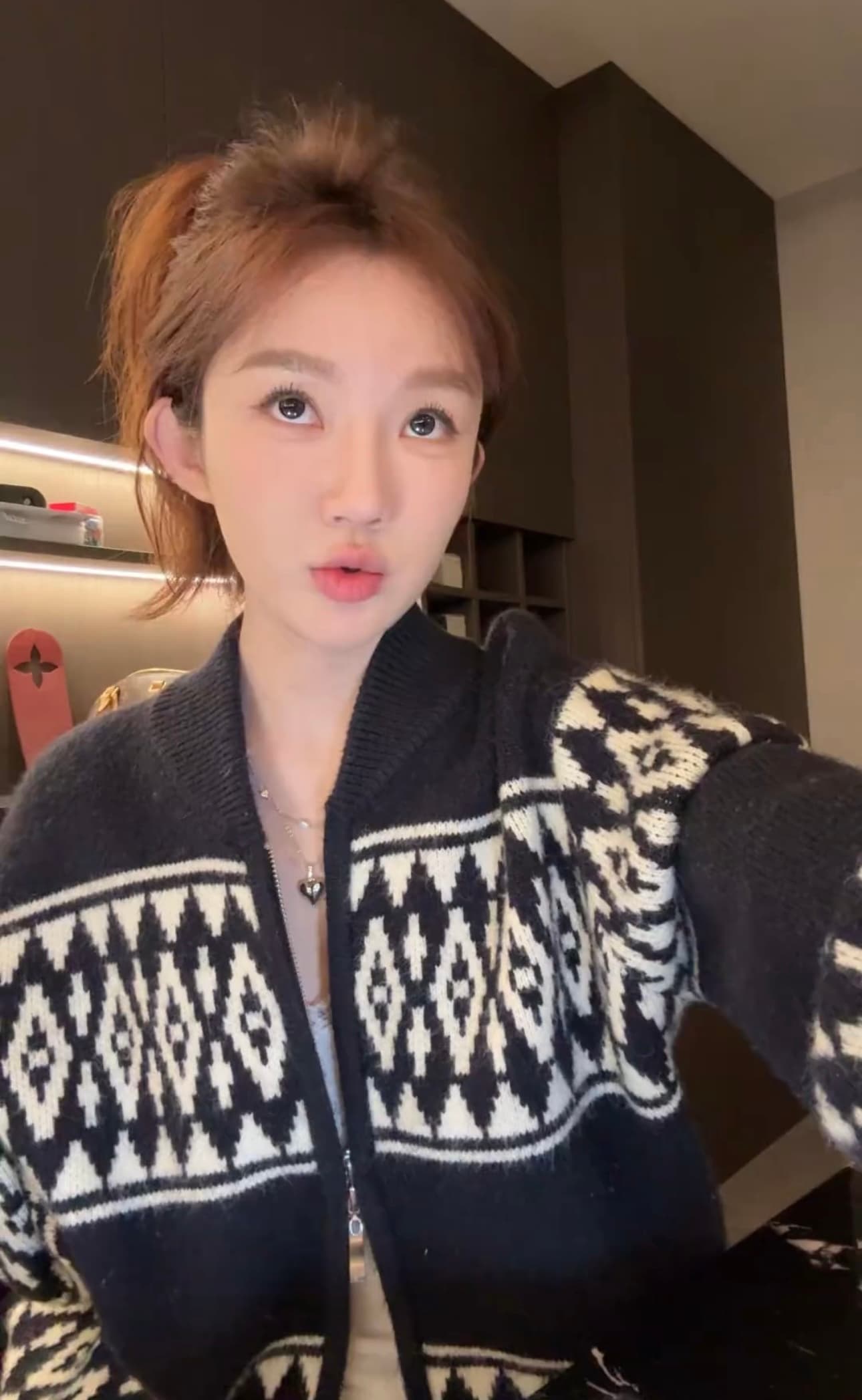 mosiiu 구호 밀라노 调性 공정한 섬 바람 오픈 가디건 여성 재킷 25530 상세 이미지 1