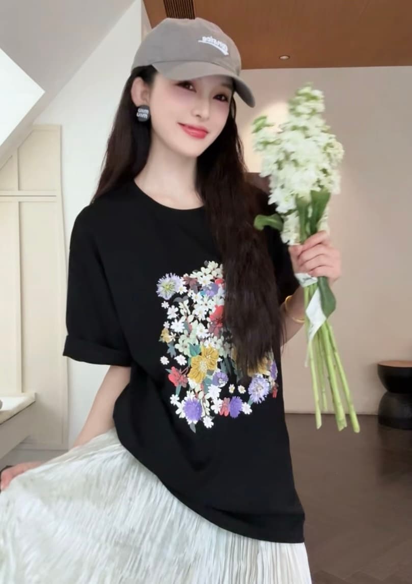 맨위 만든 부티크 면 있음 무거운 작업 수공 비즈 박기 이미지 3