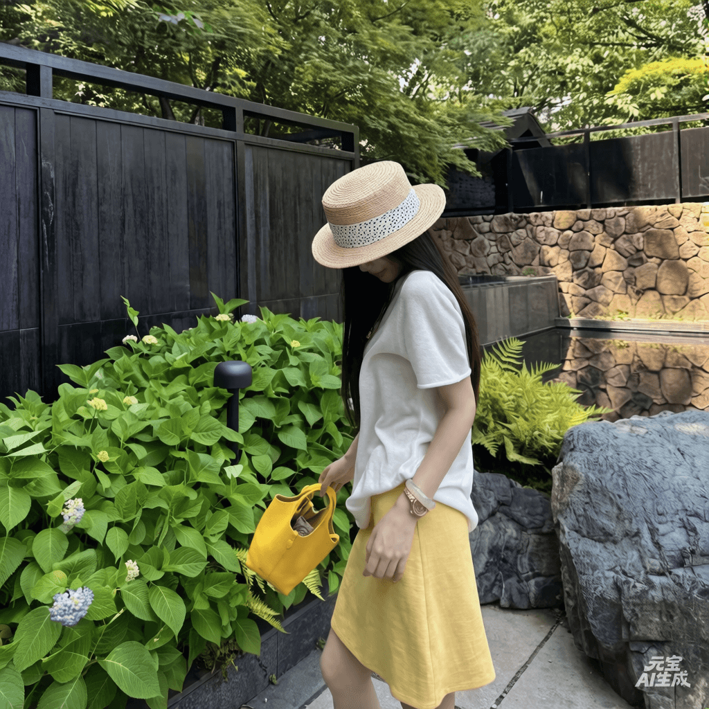 원자바오 원자바오 예 원자바오 여름 특별 조정 하이웨이스트 한 마디 높음 그램 무거운 아마 반신 스커트 주간 실크 아마 맨위 이미지 4
