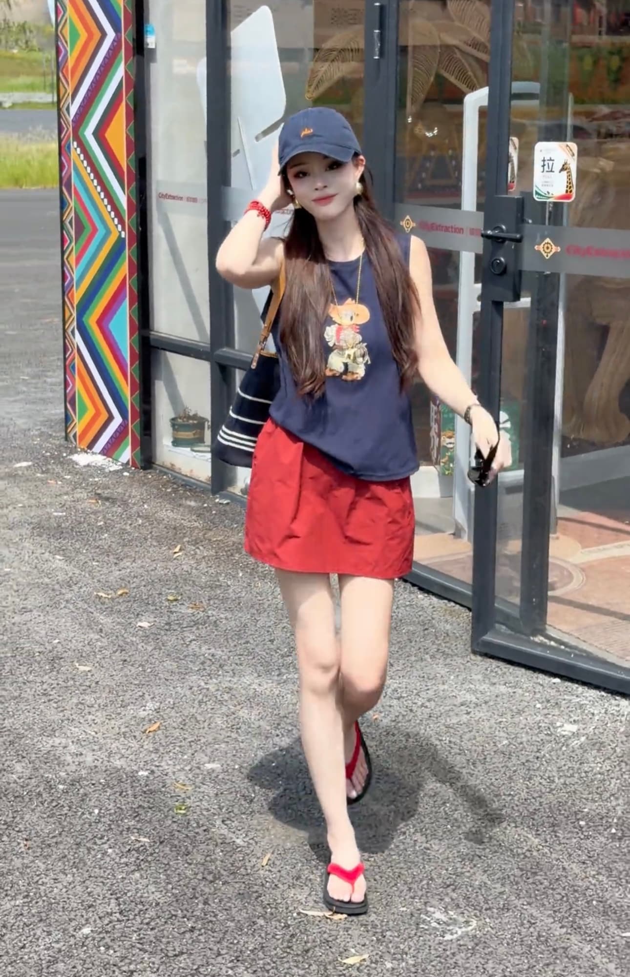 세트 맨위 미니 스커트 상세 이미지 2