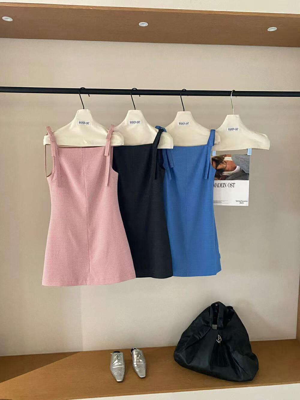 이른 가을 켜기 새로운 miu 부서 이른 가을 패션 체크무늬 몸매 가꾸기 슬림해 보이는 품격 드레스 상세 이미지 11