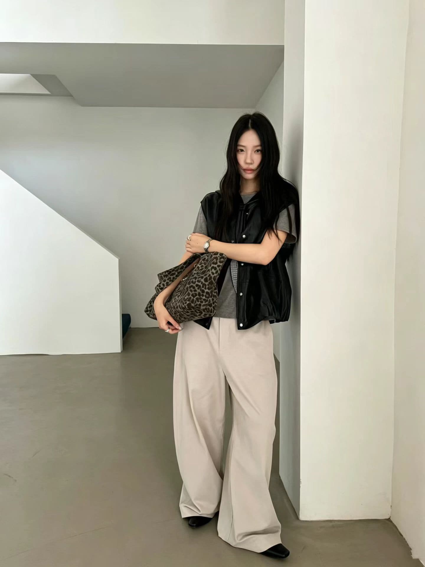 가을 켜기 새로운 클래식 펌프 로프 편안함 다용도 슬림해 보이는 베스트 모자 수 있습니다. 언 로딩 상세 이미지 1