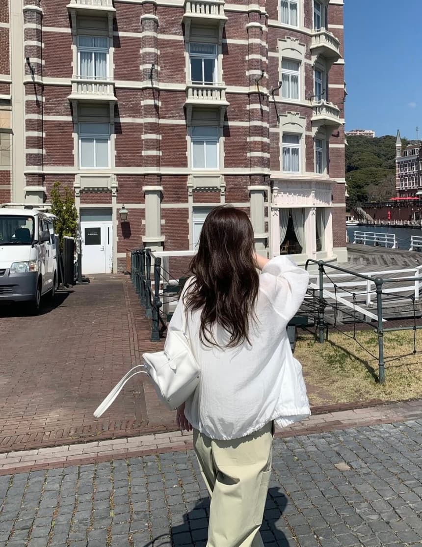한 부서 다용도 주간 실크 자외선 차단 셔츠 상세 이미지 2