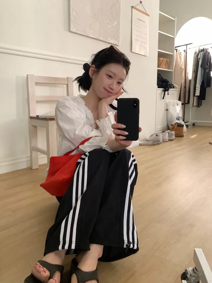 chic 한 부서 이른 가을 부드러운 연령 감소 패션 목이버섯 레이스 V넥 나비 매듭 긴팔 Chic 셔츠 맨위 상세 이미지 21