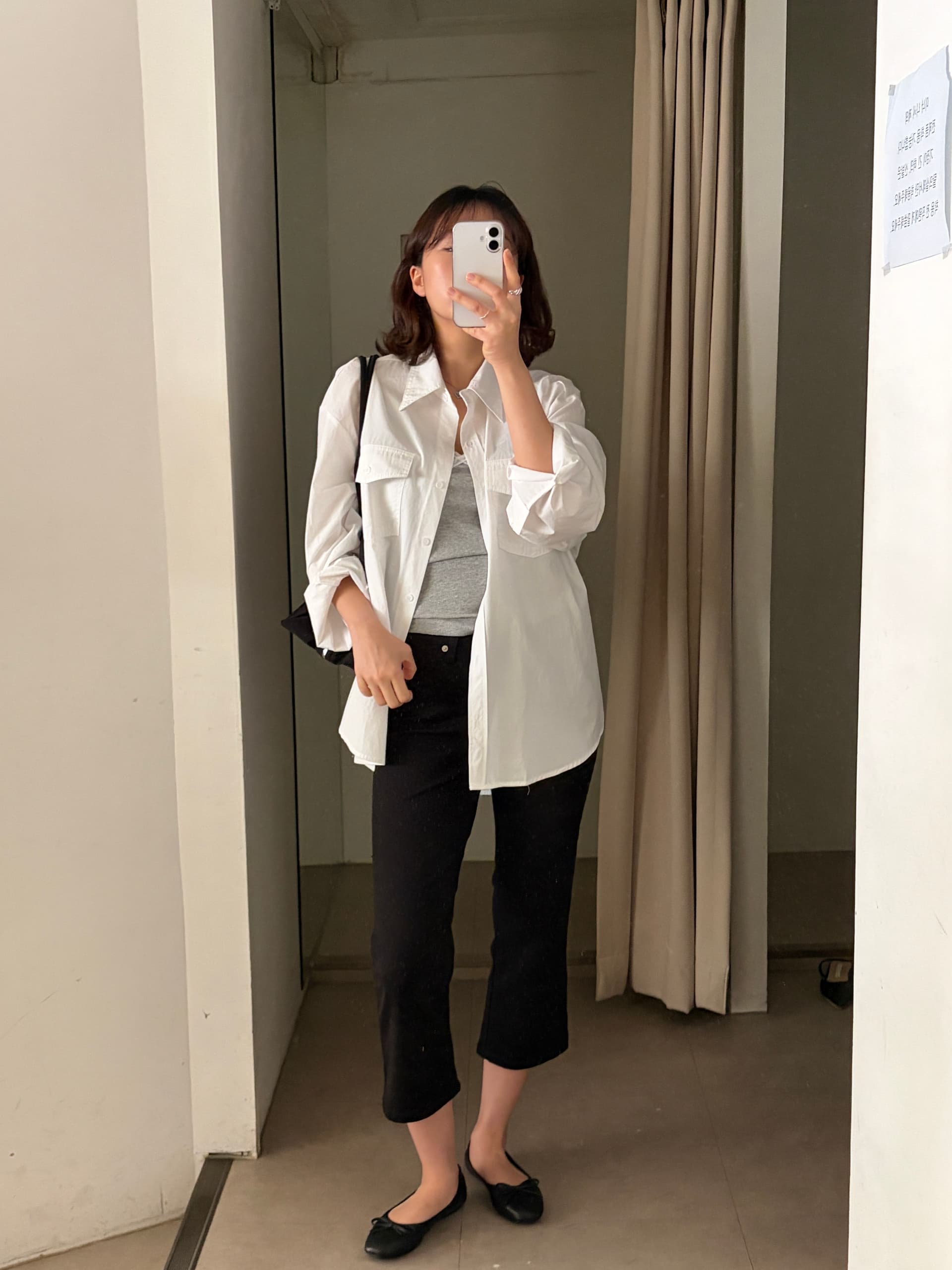 ins 한국 이른 가을 레트로 워크웨어 주머니 패션 느긋한 루즈핏 다용도 싱글 줄 버튼 긴팔 셔츠 맨위 상세 이미지 12