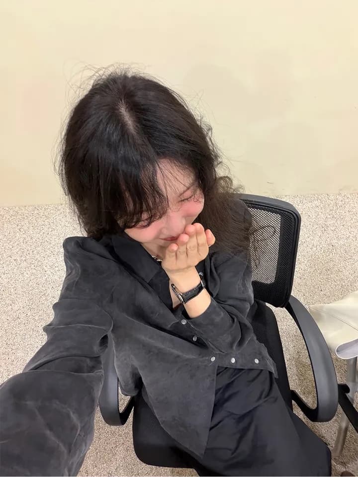 chic 한국 가을 새로운 레트로 개성 품격 느긋한 루즈핏 패션 다용도 셔츠 맨위 상세 이미지 16