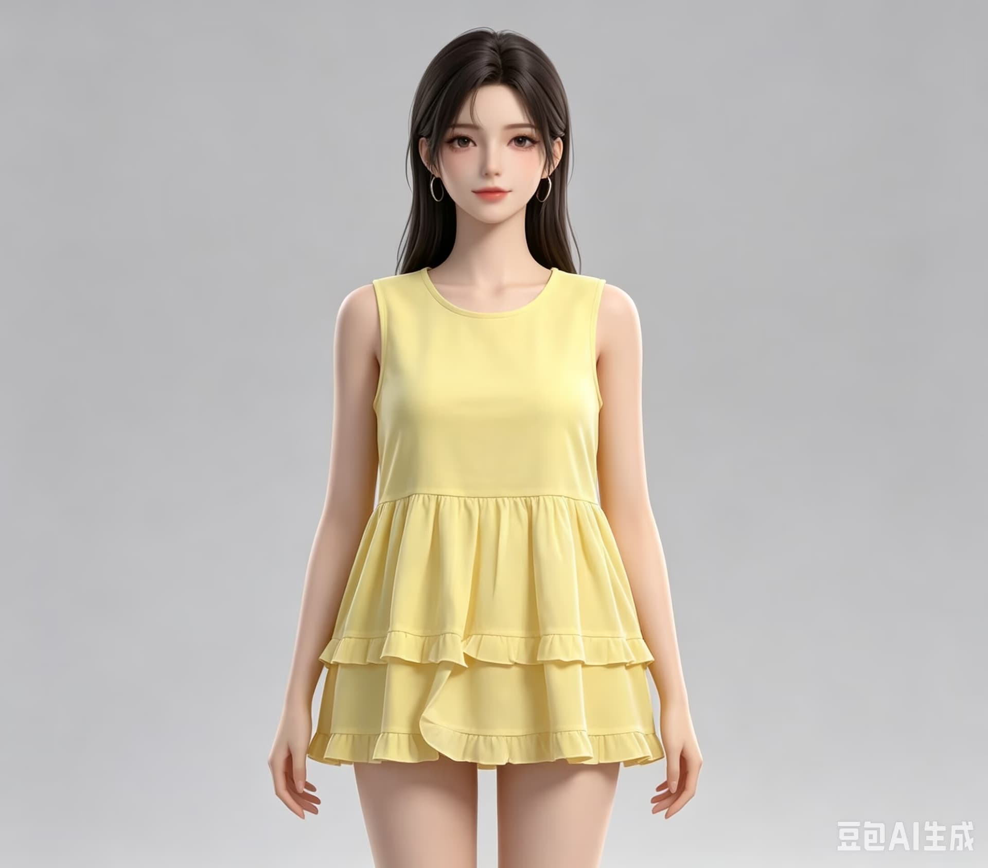 2026 한 라운드 넥 민소매 작은 정사각형 체크무늬 여성 셔츠 한국 스타일 루즈핏 풀오버 센 부서 문예 조끼 이미지 3
