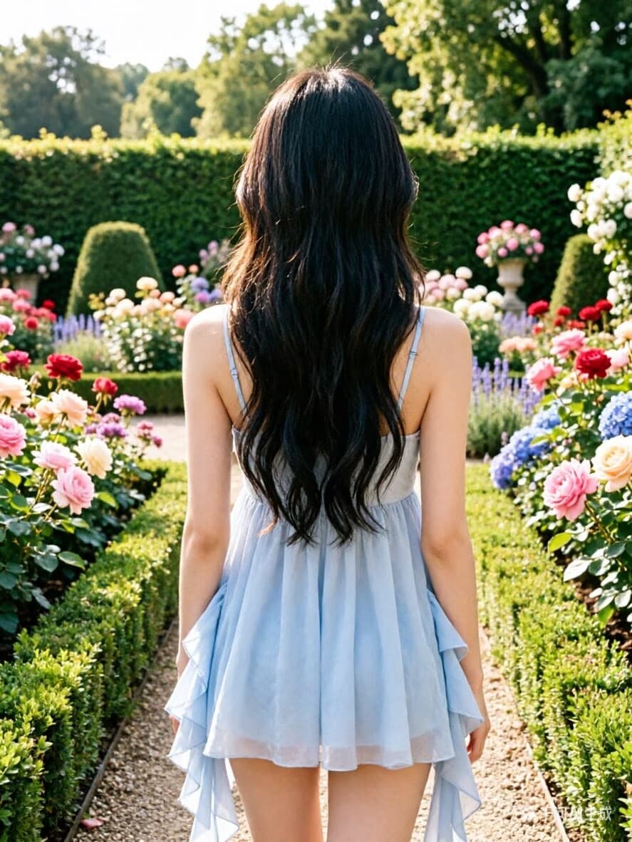 휴가 바람 프랑스식 꽃 슬립 여성 드레스 여름 프릴 황색 치마 부드러운 루즈핏 한 마디 미니 스커트 상세 이미지 4