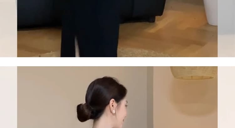 지금 가을 겨울 전체 집합 착용 가져 가라. 레트로 검정색 프릴 나팔 소매 니트 긴 소매 베스트 슬림해 보이는 세트 상세 이미지 19