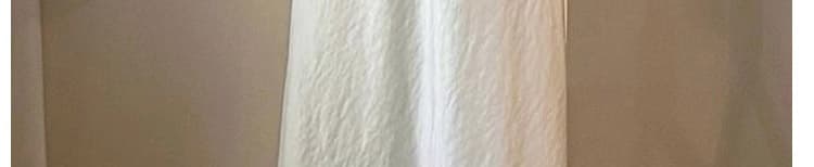 지금 임산부 여름 새로운 프랑스식 캄파넬라 세과 세트 표지 고기 품격 슬림해 보이는 검정색 맨위 반신 스커트 투피스 세트 상세 이미지 44