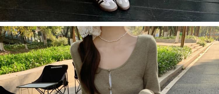 임산부 반신 스커트 여름 다용도 중간 길이 우산 치마 느긋한 양면 펌프 로프 케이크 드레스 상세 이미지 50