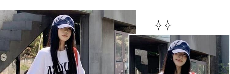 선물 물품 출산 착용 순면 티셔츠 스포츠 슈트 여름 루즈핏 캐주얼 넓은 다리 체크무늬 바지 투피스 세트 상세 이미지 5