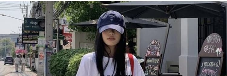 선물 물품 출산 착용 순면 티셔츠 스포츠 슈트 여름 루즈핏 캐주얼 넓은 다리 체크무늬 바지 투피스 세트 상세 이미지 23
