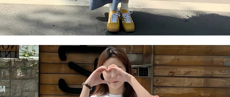 지금 임산부 세트 여름 착용 가져 가라. 전체 집합 순면 티셔츠 맨위 체크무늬 양면 펌프 로프 케이크 드레스 투피스 세트 상세 이미지 22