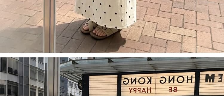 임산부 새로운 여름 코디 전체 집합 한 부서 착용 가져 가라. 연령 감소 민소매 맨위 도트 무늬 반신 치마 세트 상세 이미지 31