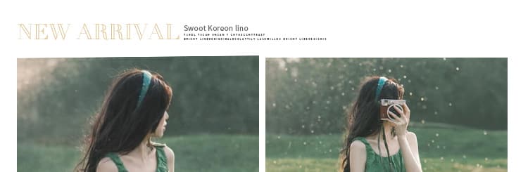 지금 지금 여름 새로운 녹색 짧은 치마 여름 숲 전원 바람 착용 가져 가라. 고유 한 아름다운 조끼 원피스 상세 이미지 15