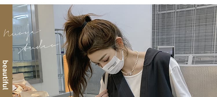 지금 새로운 캐주얼 패션 빅 사이즈 긴팔 맨위 코디 베스트 반신 스커트 연령 감소 소금 부서 착용 가져 가라. 3종 세트 상세 이미지 11