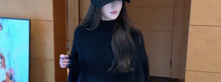 지금 한 부서 느긋한 바람 품격 가을 겨울 새로운 패션 망토 박쥐 맨위 만나는 긴팔 바지 3종 세트 상세 이미지 25