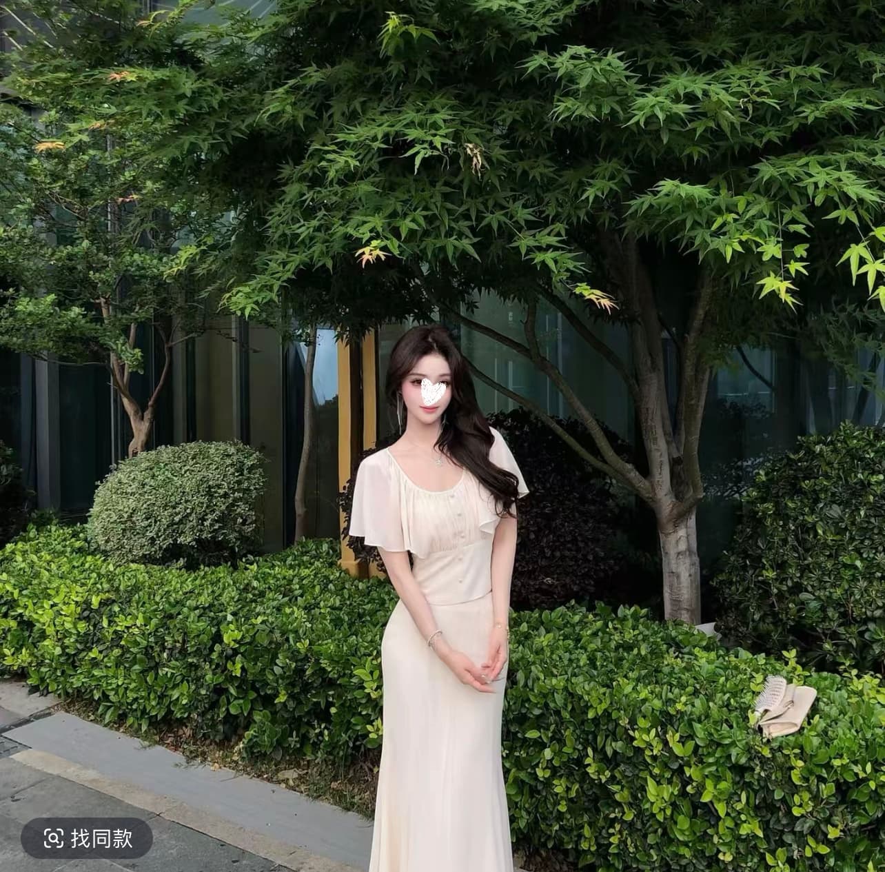 프랑스식 품격 섹시함 허리 수축 슬림해 보이는 망토 여름 맨위