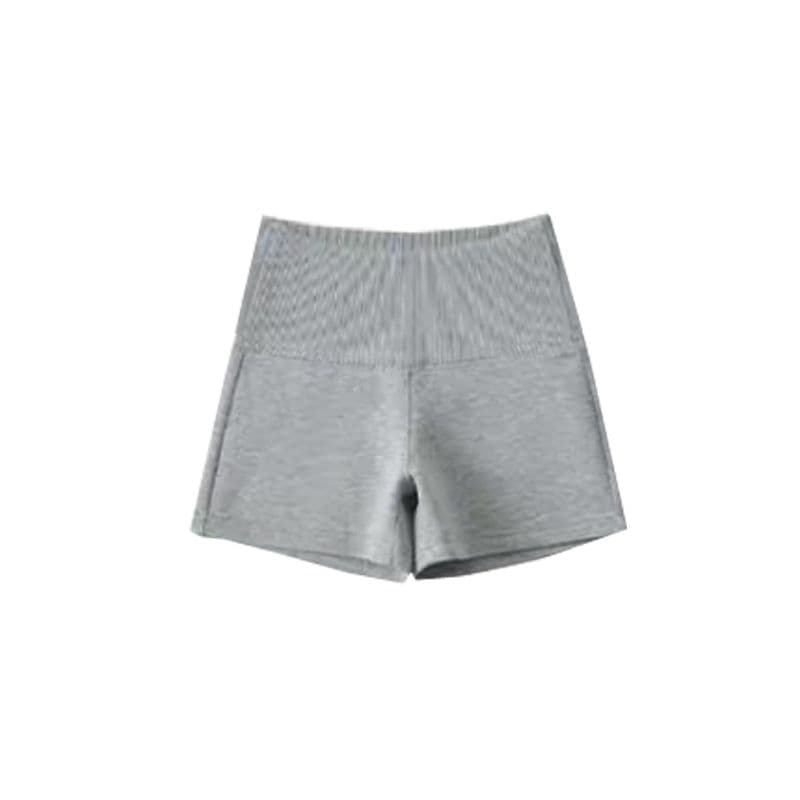 임산부 캐주얼 반바지 여성 2026 새로운 외출용 가져 가라. 핫걸 하이웨이스트 한 마디 슬림해 보이는 핫 바지 빈 가스 층 레깅스 이미지 5