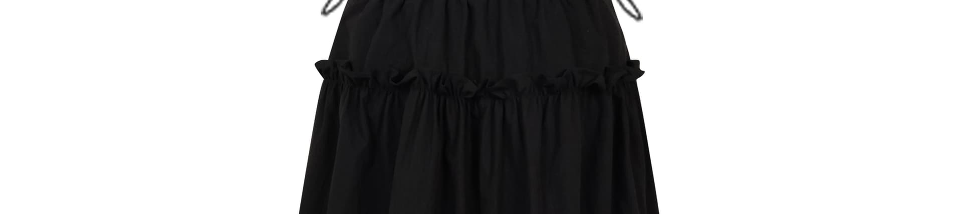 임산부 반신 스커트 목이버섯 레이스 여름 얇은 스타일 미니멀리즘 캐주얼 외출용 하이웨이스트 새로운 루즈핏 치마 디자인 센스 상세 이미지 22