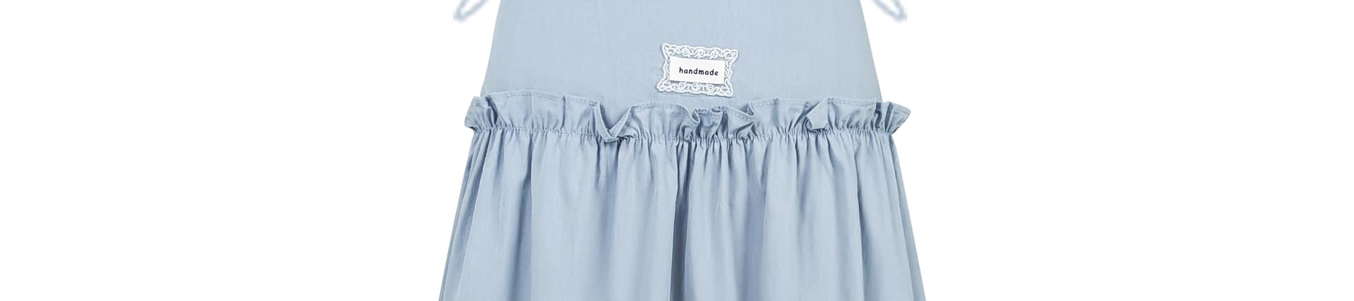 임산부 반신 스커트 목이버섯 레이스 여름 얇은 스타일 미니멀리즘 캐주얼 외출용 하이웨이스트 새로운 루즈핏 치마 디자인 센스 상세 이미지 26