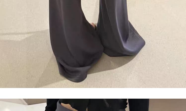 그는 벤 우아한 경기 서울 가면 임산부 바지 가을 마이크로 나팔 와이드 레그 팬츠 봄 가을 슬림해 보이는 도루 센스 복부 지지 긴 바지 상세 이미지 46