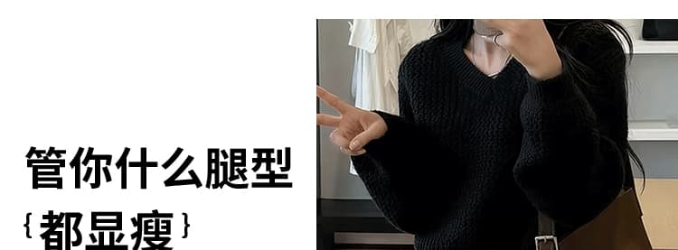 2026 임산부 바지 가을 겨울철 도루 센스 모직 루즈핏 느긋한 와이드 레그 팬츠 배 모양 몸 슬림해 보이는 찹쌀 캐주얼 바지 상세 이미지 15