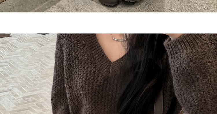 2026 임산부 바지 가을 겨울철 도루 센스 모직 루즈핏 느긋한 와이드 레그 팬츠 배 모양 몸 슬림해 보이는 찹쌀 캐주얼 바지 상세 이미지 29