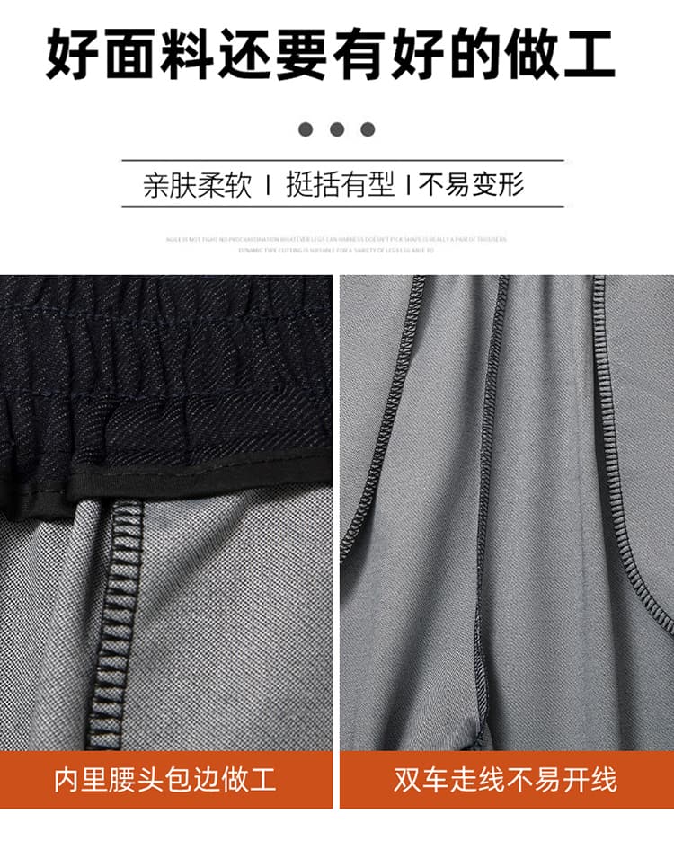 실사 봄 여름 우유 푸 블루 색상 캐주얼 휴가 바람 스카프 스트랩 하이웨이스트 벽오동 바지 넓은 다리 슬림해 보이는 도루 센스 바지 상세 이미지 55