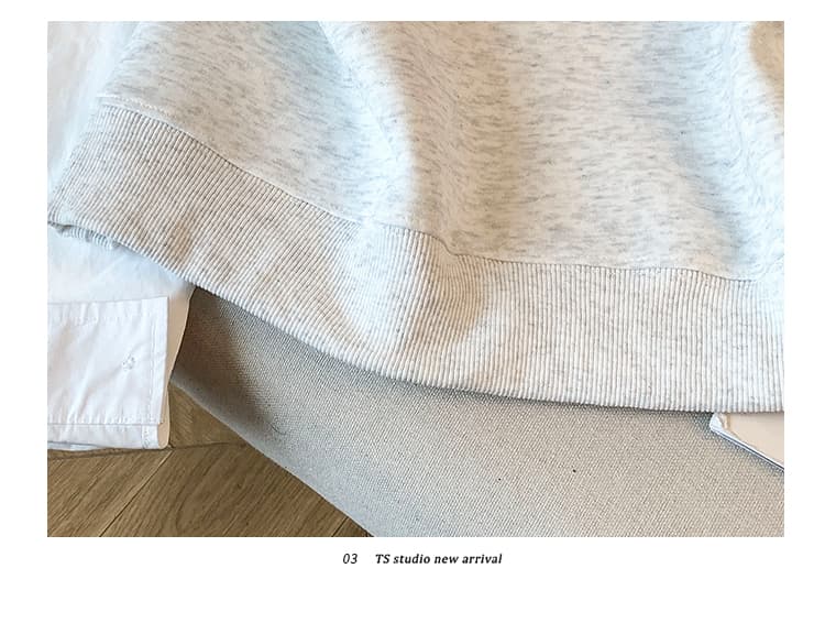 실사 2026 년 가을 새로운 여성 의류 긴팔 후드티 넥타이 polo 패치워크 패션 학원 스타일 풀오버 맨위 상세 이미지 21