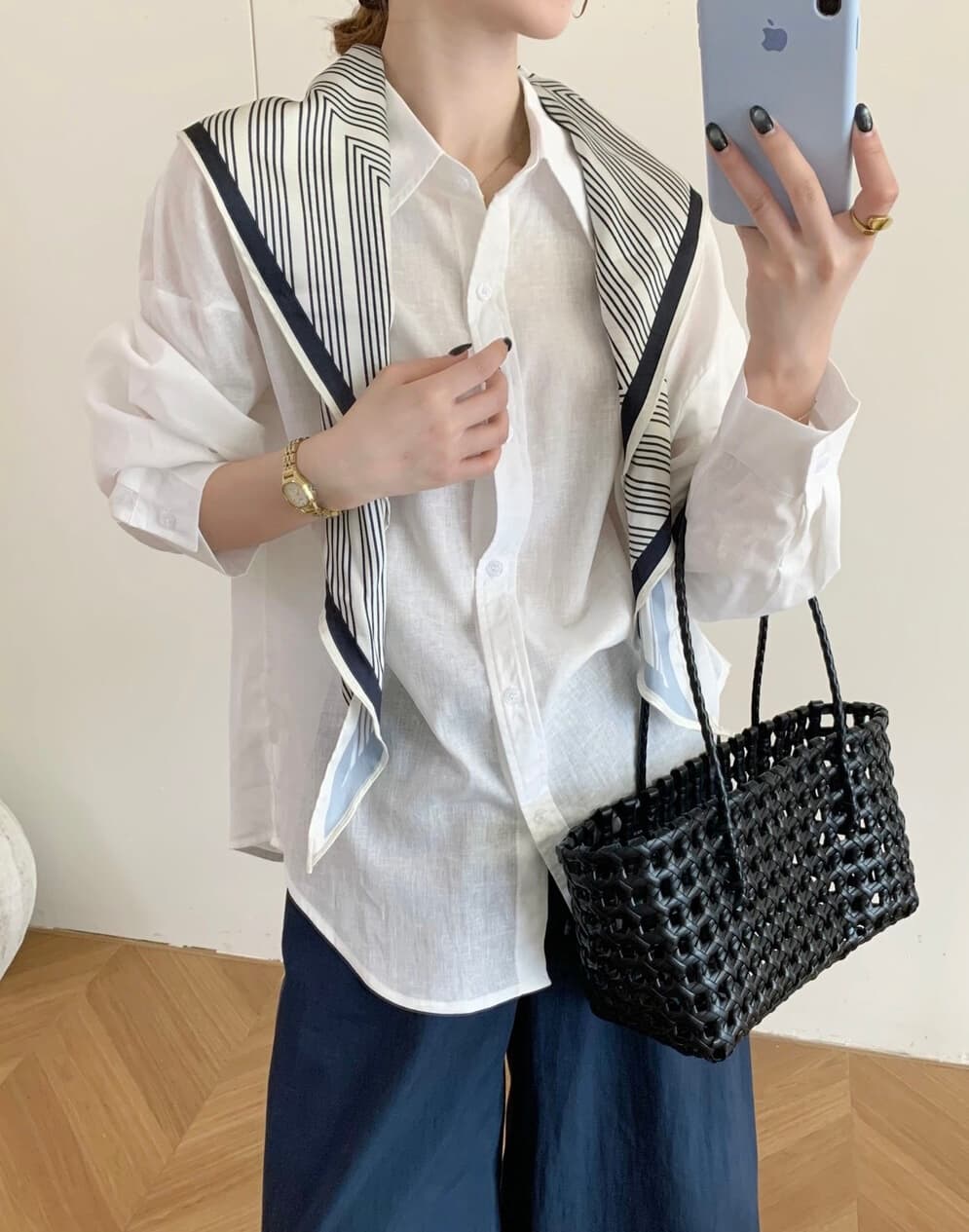 물리적 인지도 있음 업데이트 한 부서 루즈핏 다용도 셔츠 경기 숄 8113 상세 이미지 1