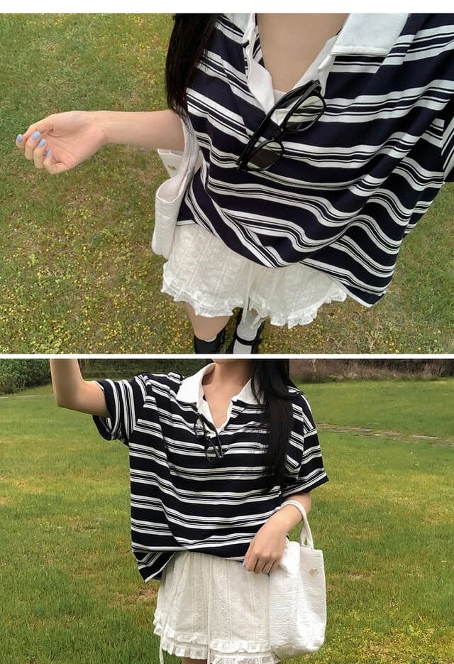 물리적 인지도 있음 업데이트 한 부서 레이스 레이스 허리밴드 넓은 다리가 짧다. 바지 여성 9055 상세 이미지 4