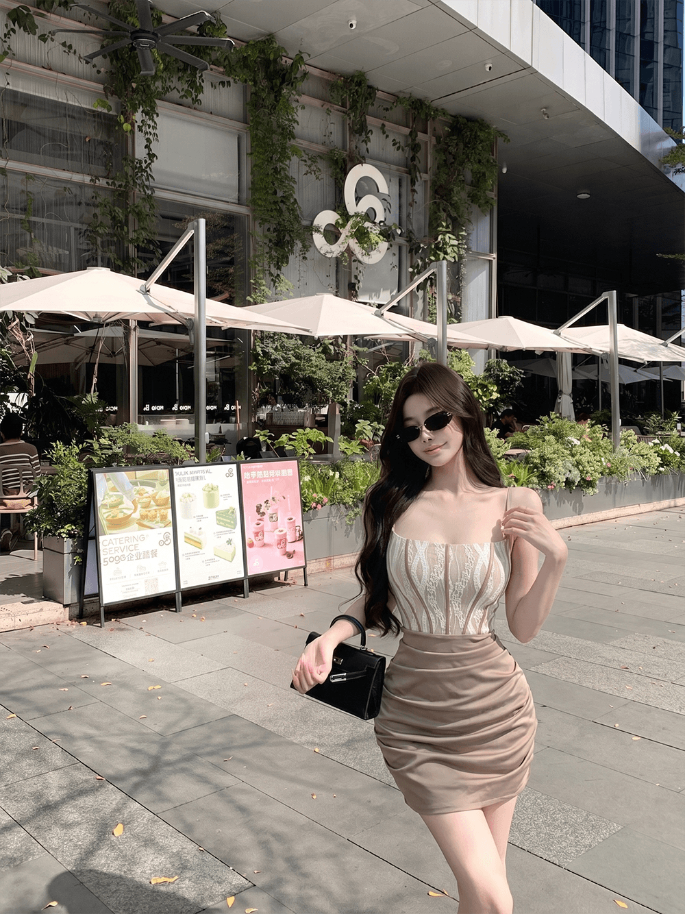 슬립 새틴 레이스 생선뼈 아세트산 몸매 가꾸기 드레스 몸매 가꾸기 슬림해 보이는 타이트 스커트 미니 스커트 상세 이미지 4
