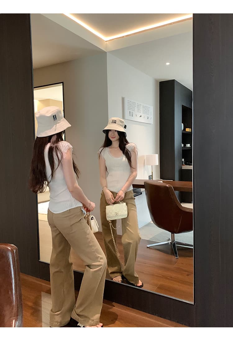 실사 그림 얇은 스타일 레이스 레이스 V넥 반팔 니트 스웨터 여자 2026 새로운 아름다운 싱글 착용 작은 맨위 상세 이미지 10