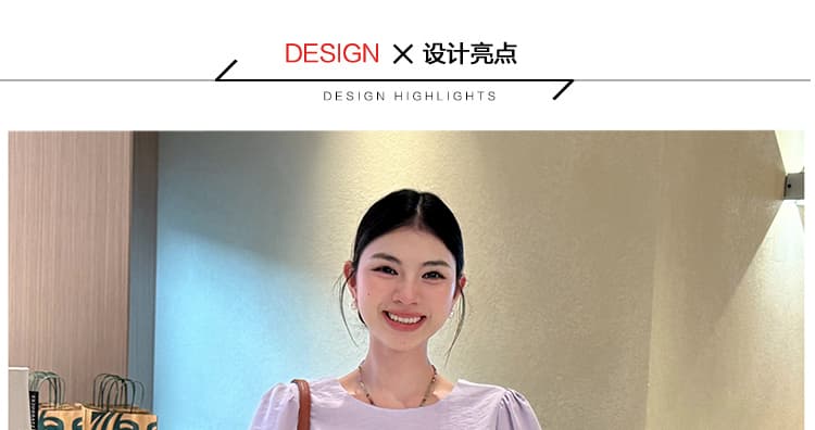임산부 여름 드레스 세트 2026 새로운 반팔 수 있습니다. 조정 돼지 코 버클 9 포인트 와이드 레그 팬츠 세트 상세 이미지 11