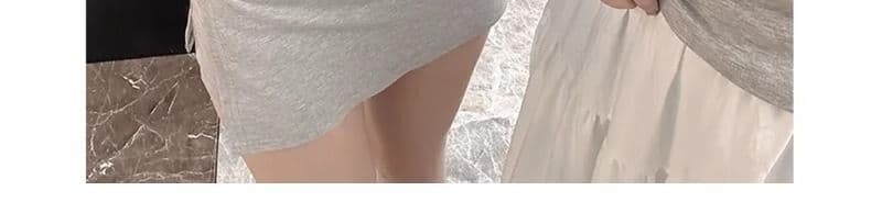 반팔 티셔츠 2026 여성 여름 한국 스타일 가시 자수 트렌디 몸매 가꾸기 쇼트 스타일 단색 긍정적 인 어깨 라운드 넥 맨위 상세 이미지 38