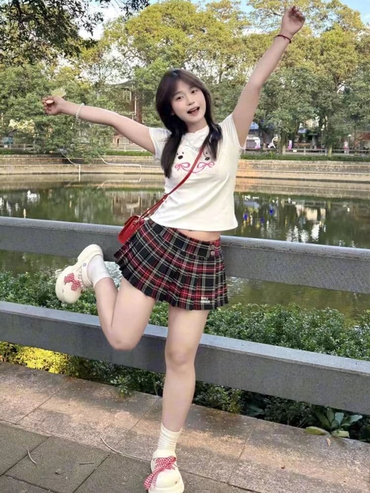 귀여운 강아지 수건 패치 자수 반팔 티셔츠 여성 몸매 가꾸기 긍정적 인 어깨 쇼트 스타일 맨위 상세 이미지 4